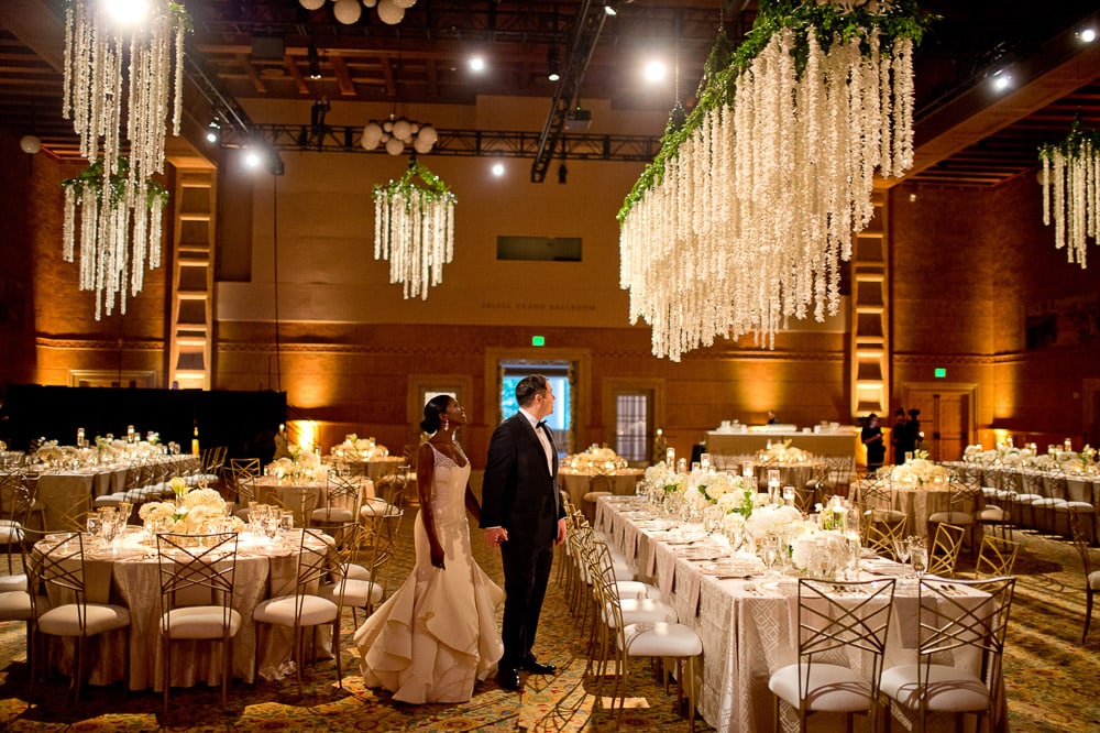 Glamorous Portland Art Museum Wedding Flowers Blum Floral Design